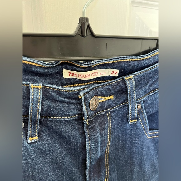 Women’s Levi 721 HS Skinny Jean - Picture 3 of 6
